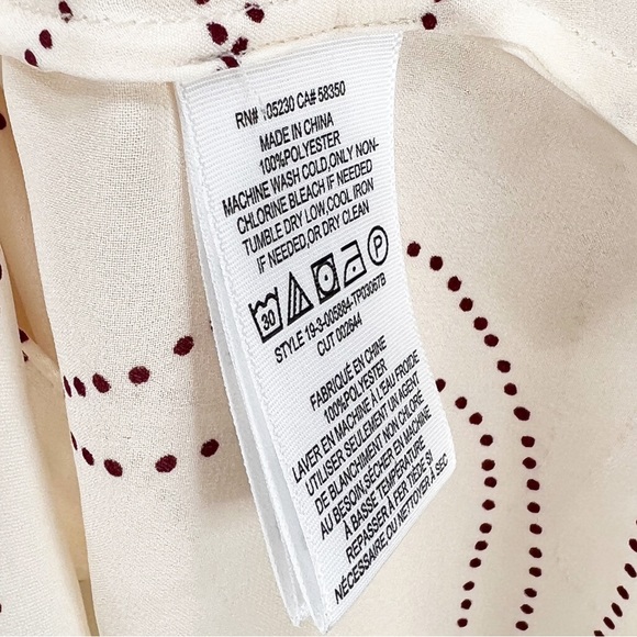 Joie Cadell B aged white top blouse button down Size XS NWT - Picture 6 of 7